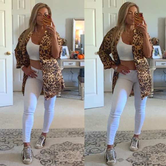 SUPERDOWN LEOPARD PRINT ROBE S - Picture 8 of 8